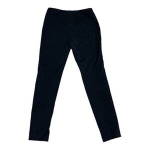 Akris Punto Black Flat-Front Stretch Cotton Blend Trousers – Size 8
